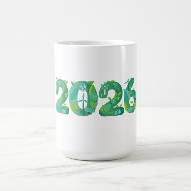Mug 2026 Eco Green Energy Concept  (Centre)