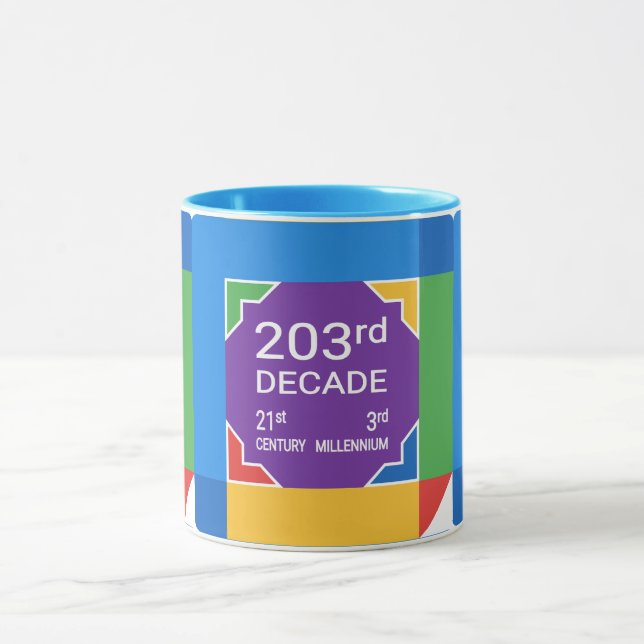 Mug 203e Décennie (Nouvel An 2021—2030) (Centre)