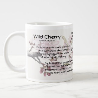 Mug 20 oz "Cherry sauvage" par Erin A Thomas (vibr