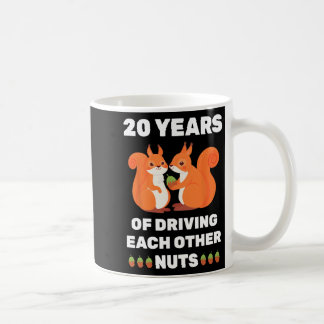 Mug 20e 20 ans Mariage Anniversaire drôle Couple pour