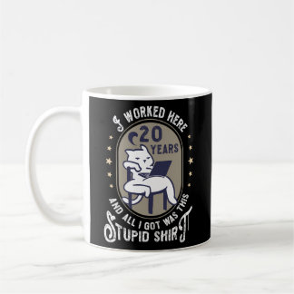 Mug 20E Anniversaire Du Travail 20 Anniversaire De L'E
