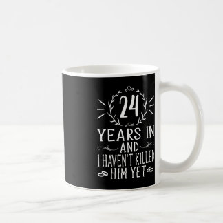 Mug 24e anniversaire de Mariage pour elle - 24 ans Mar