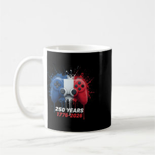 Mug 250 Ans 1776-2026 250e Anniversaire Jeu Joueur Vi
