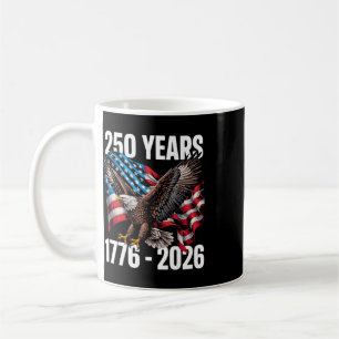 Mug 250 Ans 1776-2026 Drapeau Aigle Patriotique 2026
