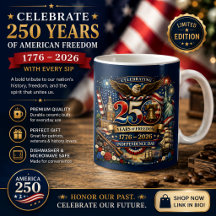 250 Ans de Liberté – 1776–2026 Jour de l'Indépenda