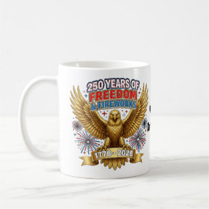 Mug 250 Ans de Liberté et Feux d'Artifice