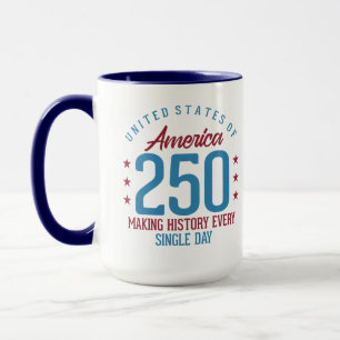 Mug 250e anniversaire des États-Unis : Créer l'histoir