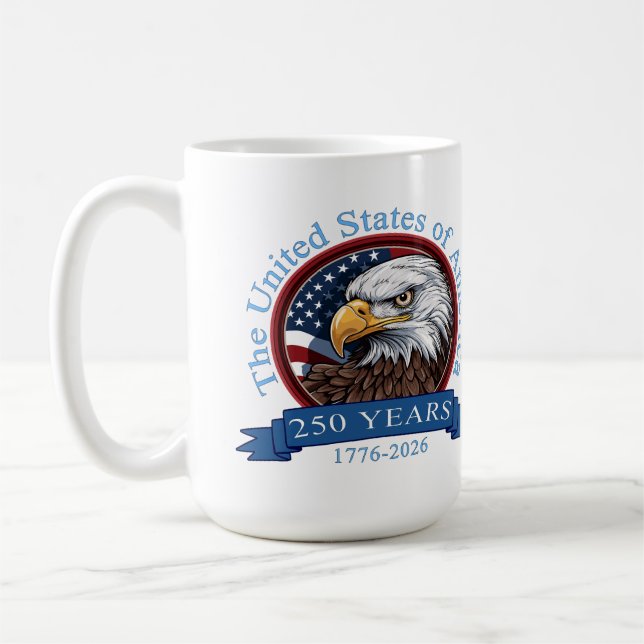 Mug 250e anniversaire États-Unis (Gauche)