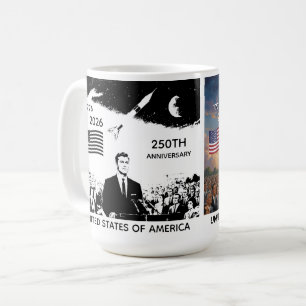 Mug 250e anniversaire États-Unis, drapeau américain /