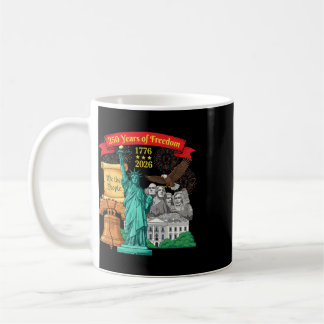 Mug 250e anniversaire États-Unis Drapeau américain pat