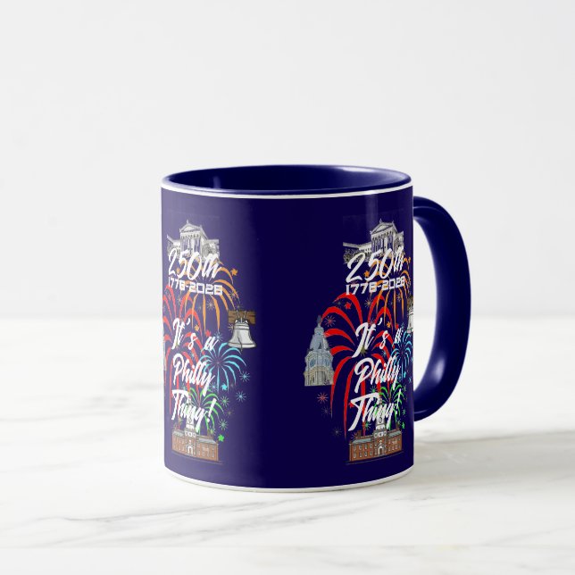 Mug "250th It's a Philly Thing!" (Devant droit)