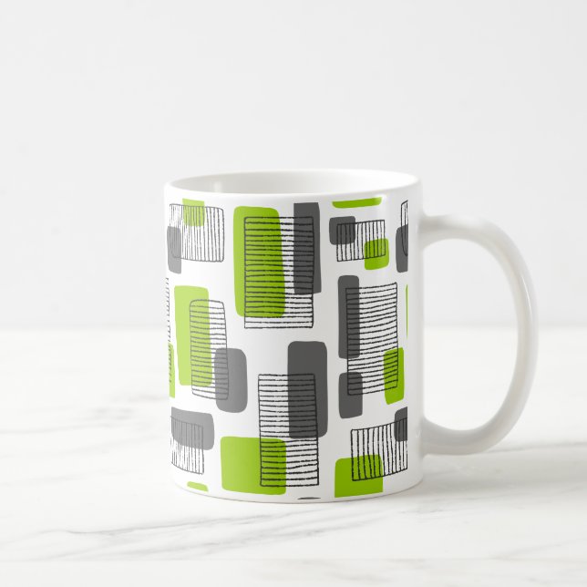 Mug 251215 - Vert et gris (Droite)