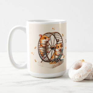 Mug 25e anniversaire hamsters Se conduire les uns les 