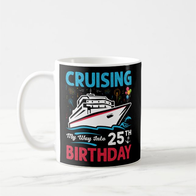 Mug 25E Croisière Sur Mon Chemin En 25E (Gauche)