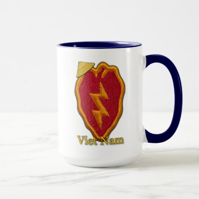 Mug 25ème Vétérinaires du Vietnam de vétérans de (Droite)