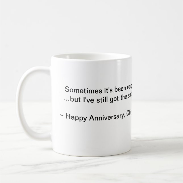 Mug 27ème anniversaire heureux, Cindy (Gauche)