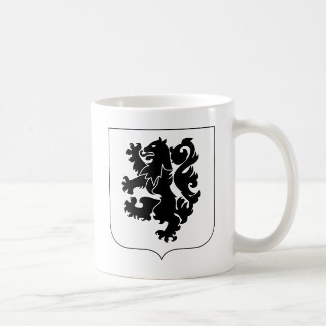 Mug 28ème Régiment d'infanterie - lions noirs (Droite)