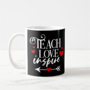 Mug 2/2 Enseigner l'amour Inspirer Chemise maternelle 