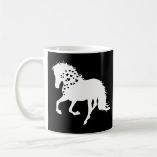 Mug 2- Chemise de cheval, Tee d'amour de cheval, Fille