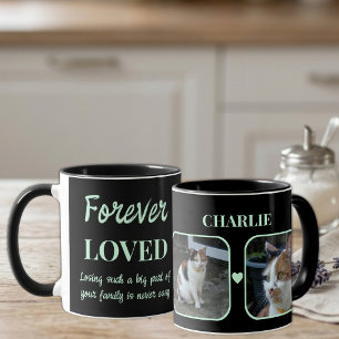 Mug 2 Photo Souvenir Perte d'animal de compagnie Mémor