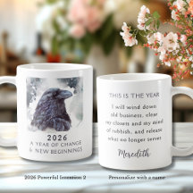 2. Raven 2026 Year of Change Powerful Intention