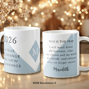Mug 2. Résolution du Nouvel An pour 2026 Année de Chan