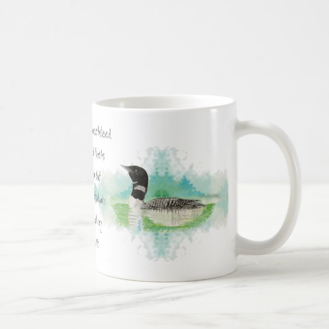 Mug 2 Timothée 1:12 Écriture d'encouragement chrétien (Droite)