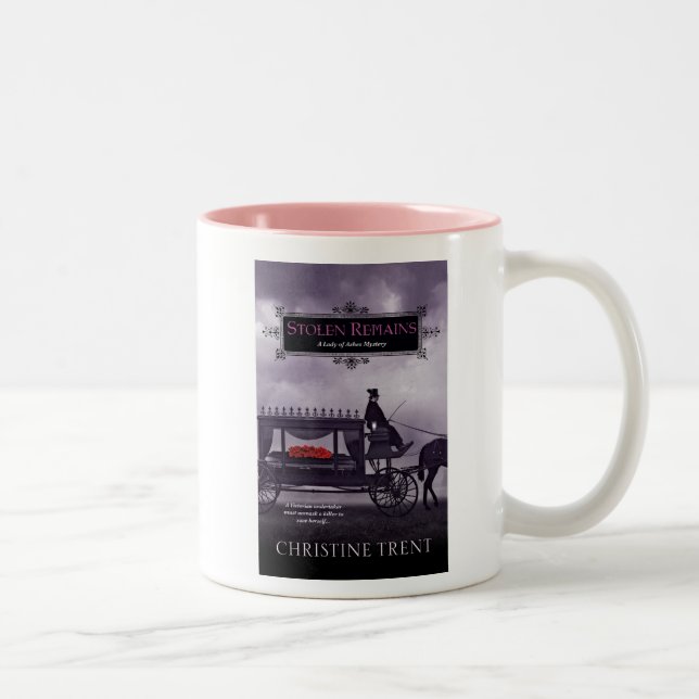 Mug, 2 Tone, Cover, Stolen Remains Two-Tone Coffee Mug (Right)