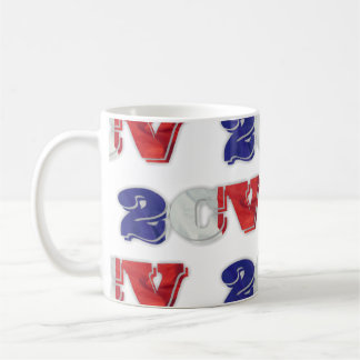 Mug 2CV Deux Chevaux Rouge Blanc Bleu Français