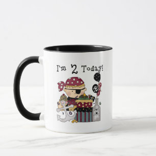 Mug 2e anniversaire Pirate Tshirts et cadeaux