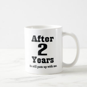 Mug 2ème Anniversaire (drôle)