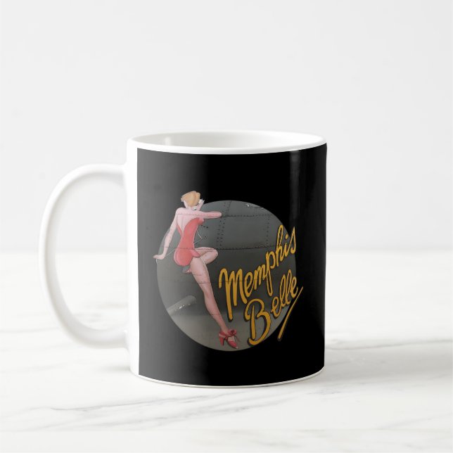 Mug 2ème guerre mondiale B-17 Flying Fortress Memphis  (Gauche)