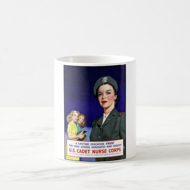 Mug 2ÈME GUERRE MONDIALE -- Corps d'infirmière de (Centre)