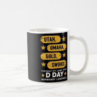 Mug 2ème guerre mondiale D Day Beaches World War 2 Arm