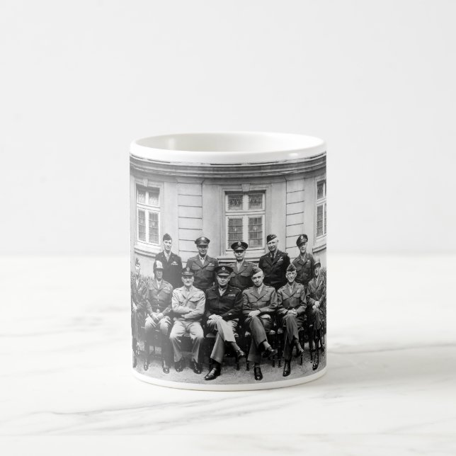 Mug 2ÈME GUERRE MONDIALE de généraux des USA -- Ike, (Centre)
