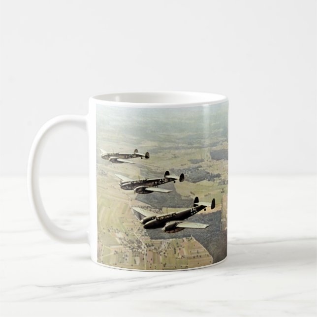 Mug 2ÈME GUERRE MONDIALE trois Messerschmitt ME-110 (Gauche)