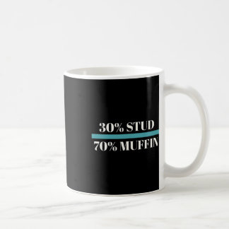 Mug 30% étalon 70% muffin drôle fête des pères Saint V