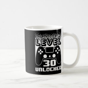 Mug 30e Anniversaire Pour Homme Niveau 30 Jeu Déverrou