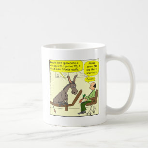 Mug 321 bande dessinée futée de couleur du génie a$$