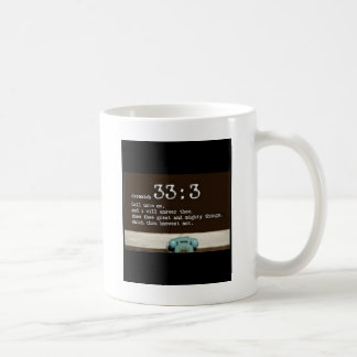 Mug 33:3 de Jérémie