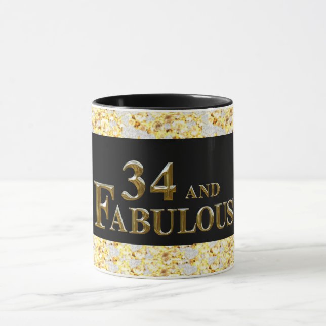 Mug 34e anniversaire  (Centre)