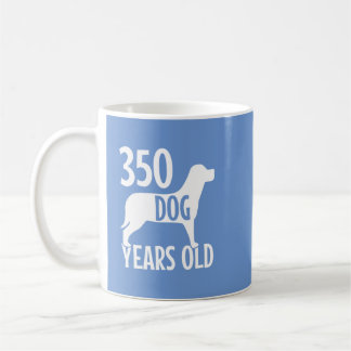 Mug 350 chien ans drôle femmes et hommes