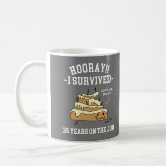 Mug 35 ans dans le métier 35e anniversaire de travail