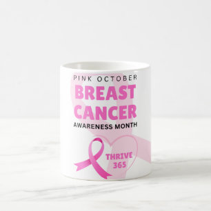 Mug 365 Mois de sensibilisation au cancer du sein 2024