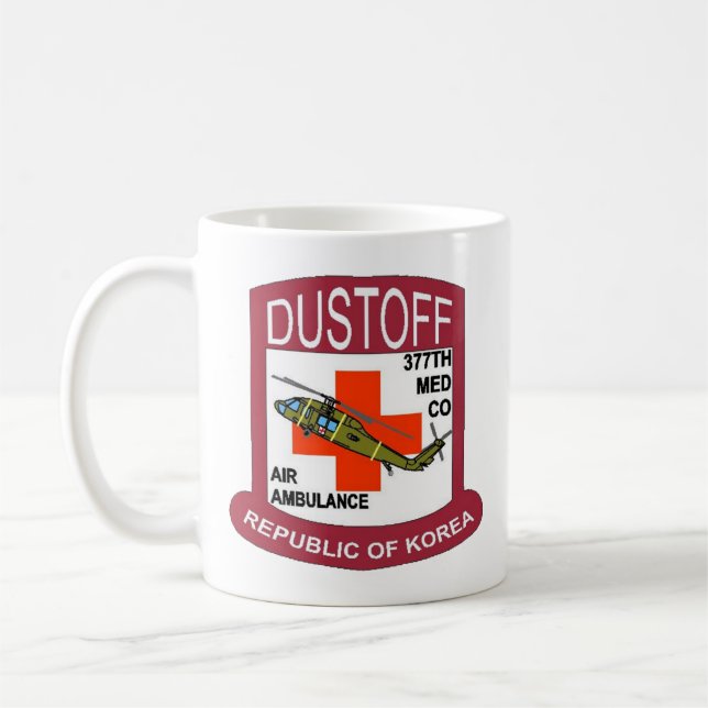 Mug 377th Med Co Air Ambulance, ROK (Gauche)