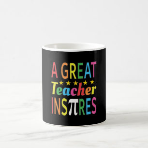 Mug 3.14 Un grand enseignant inspire un jeu de mots am