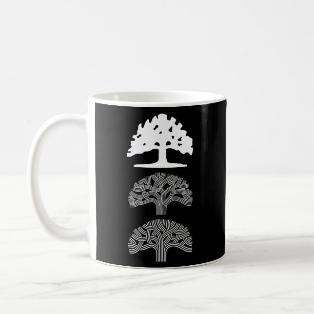Mug 3 chênes Oakland California (Gauche)