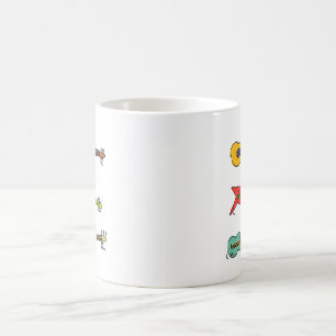 Mug 3 guitares