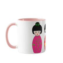 Mug 3 Japanese Girls