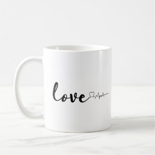 Mug 3.love t-shirt, nouveau cadeau de mariage, cadeau 